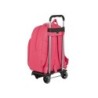 Cartera escolar safta con carro blackfit8 \fresa\ 320x150x420 mm