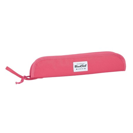 Bolso escolar safta portatodo blackfit8 \fresa\ portaflauta 370x20x80 mm
