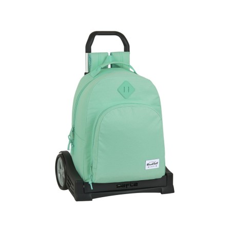 Cartera escolar safta con carro blackfit8 \turquesa\ 320x150x420 mm