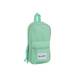Plumier escolar safta blackfit8 \turquesa\ mochila con 4 portatodos llenos 120x50x230 mm