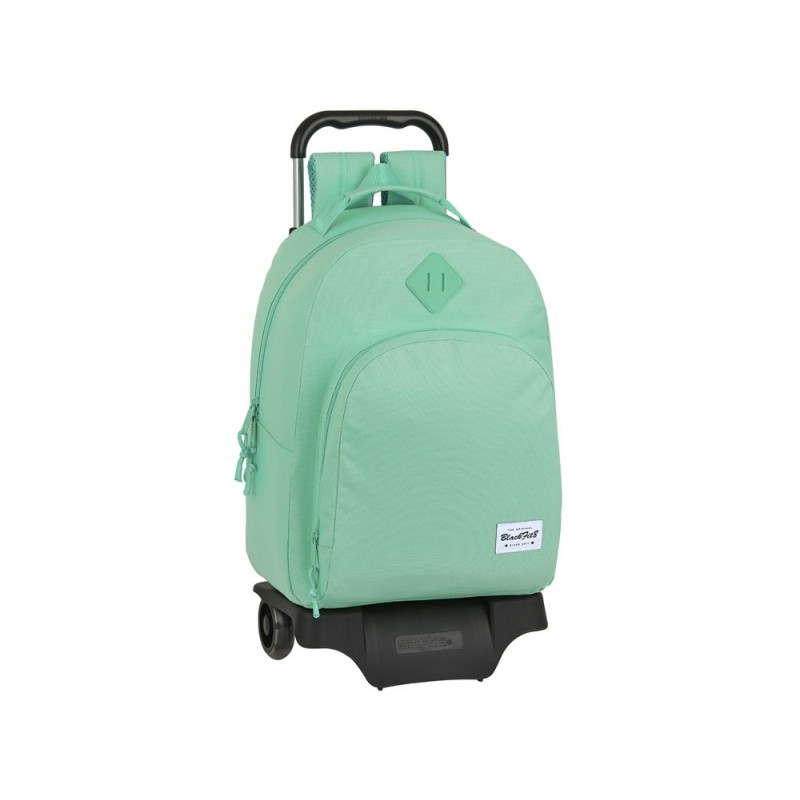 Cartera escolar safta con carro blackfit8 \turquesa\ 320x150x420 mm