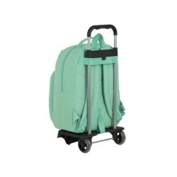 Cartera escolar safta con carro blackfit8 \turquesa\ 320x150x420 mm