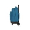 Cartera escolar safta con carro blackfit8 \egeo\ mochila grande c/ ruedas compact extraible