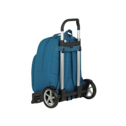 Cartera escolar safta con carro blackfit8 \egeo\ 320x150x420 mm