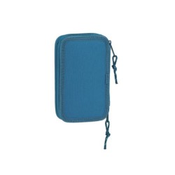 Plumier escolar safta blackfit8 \egeo\ doble cremallera 28 piezas 125x40x195 mm