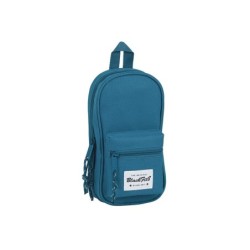 Plumier escolar safta blackfit8 \egeo\ mochila con 4 portatodos llenos 120x50x230 mm