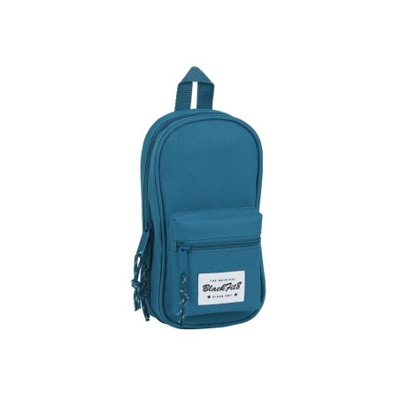 Plumier escolar safta blackfit8 \egeo\ mochila con 4 portatodos llenos 120x50x230 mm
