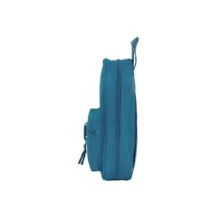 Plumier escolar safta blackfit8 \egeo\ mochila con 4 portatodos llenos 120x50x230 mm