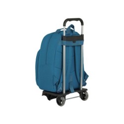 Cartera escolar safta con carro blackfit8 \egeo\ 320x150x420 mm