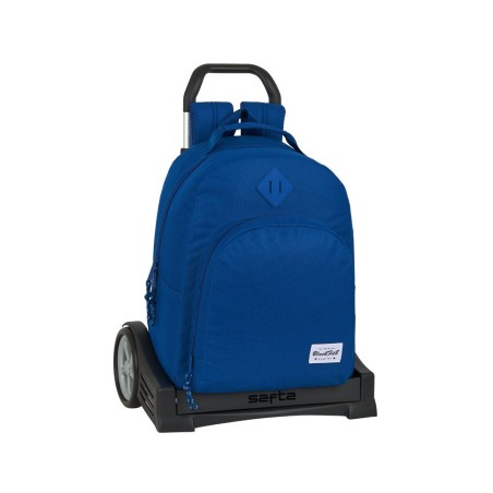 Cartera escolar safta con carro blackfit8 \oxford\ 320x150x420 mm