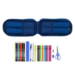 Plumier escolar safta blackfit8 \oxford\ mochila con 4 portatodos llenos 120x50x230 mm