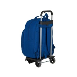 Cartera escolar safta con carro blackfit8 \oxford\ 320x150x420 mm