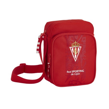 Cartera escolar safta sporting de gijon bandolera pequeña 160x220x60 mm