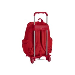 Cartera escolar safta con carro sporting de gijon 320x430x170 mm