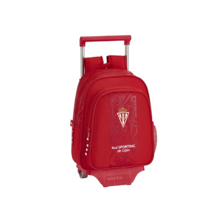 Cartera escolar safta con carro sporting de gijon 270x330x100 mm