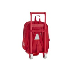 Cartera escolar safta con carro sporting de gijon 220x280x100 mm