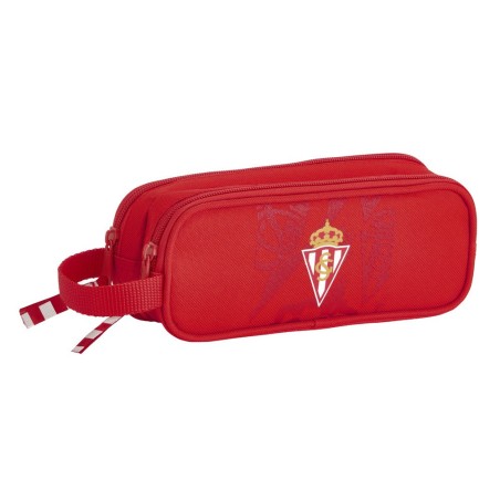 Bolso escolar safta portatodo sporting de gijon doble 210x60x80 mm