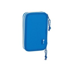 Plumier escolar safta r.c.d. español doble cremallera 28 piezas 125x40x195 mm