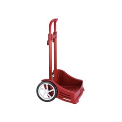 Carro escolar safta portamochila evolution rojo