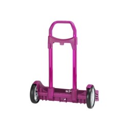 Carro escolar safta portamochila evolution fucsia