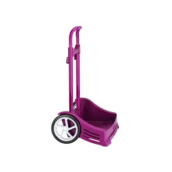 Carro escolar safta portamochila evolution fucsia