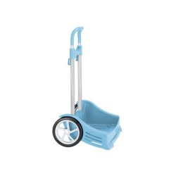 Carro escolar safta portamochila evolution celeste