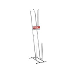 Expositor metal para 12 carros portamochilas (610x2100x360 mm)