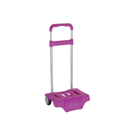 Carro portamochilas fucsia (300x230x850 mm)