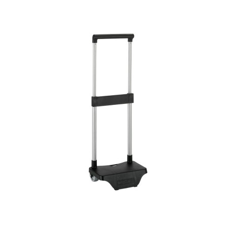 Carro portamochilas pequeño negro (220x675x170 mm)