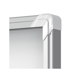 Vitrina de anuncios nobo premium plus con puerta corredera fondo magnetico 18 x din a4 hojas 997x1412x54 mm