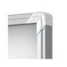 Vitrina de anuncios nobo premium plus con puerta corredera fondo magnetico 18 x din a4 hojas 997x1412x54 mm