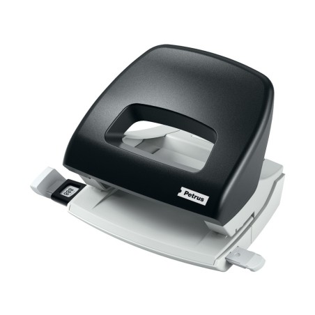 Taladrador petrus 80 color negro capacidad 10 hojas