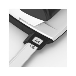 Taladrador petrus 80 color negro capacidad 10 hojas
