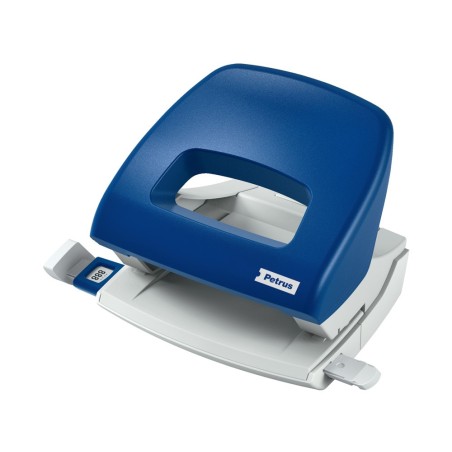 Taladrador petrus 80 color azul capacidad 10 hojas