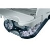 Taladrador petrus 405 color gris capacidad 25 hojas