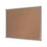 Pizarra corcho nobo essence marco aluminio 600x450 mm