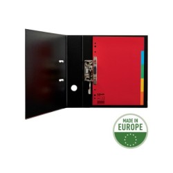 Separadores esselte din a4 cartulina 150 gr 1-5 multitaladro multicolor