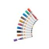 Rotulador nobo para pizarra blanca tinta liquida punta conica 3 mm colores surtidos caja de 10 unidades