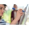 Rotulador nobo para pizarra blanca tinta liquida punta conica 3 mm azul caja de 10 unidades
