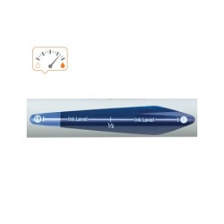 Rotulador nobo para pizarra blanca tinta liquida punta conica 3 mm azul caja de 10 unidades