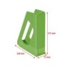 Revistero esselte europost color verde vivida 72x313x260 mm