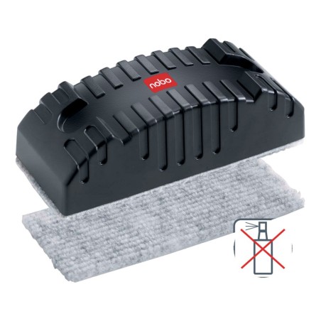 Recambio para borrador de pizarra blanca nobo pack de 10 unidades