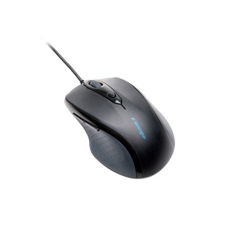 Raton kesington optico pro fit 6 botones con cable usb-a color negro