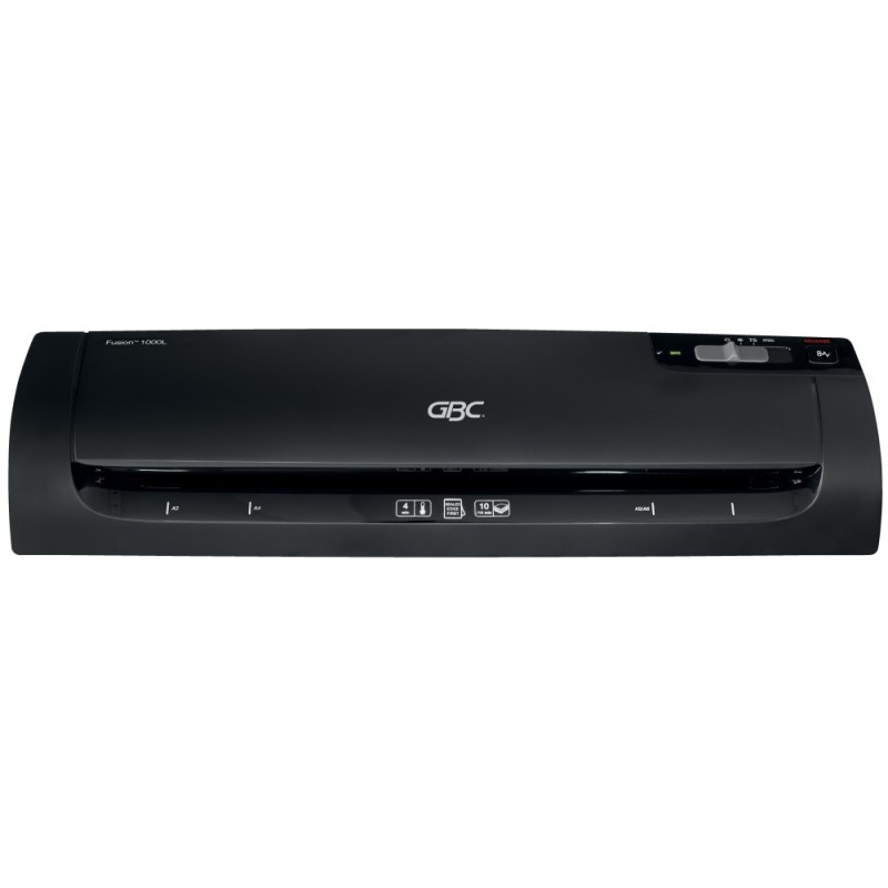 Plastificadora gbc fusion 1000l din a3 4 rodillos hasta 2x75 mc color negro