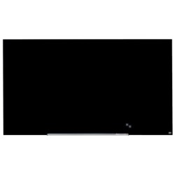 Pizarra cristal nobo impression pro 85\ magnetica negro 1883x1059 mm
