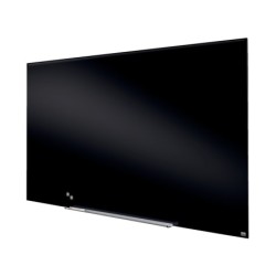 Pizarra cristal nobo impression pro 85\ magnetica negro 1883x1059 mm