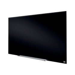 Pizarra cristal nobo impression pro 57\ magnetica negra 1260x711 mm