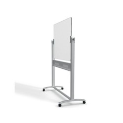 Pizarra blanca nobo cristal movil 1200x900 mm