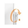 Pizarra blanca nobo classic acero vitrificado movil 1500x1200 mm