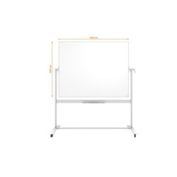 Pizarra blanca nobo classic acero vitrificado movil 1500x1200 mm